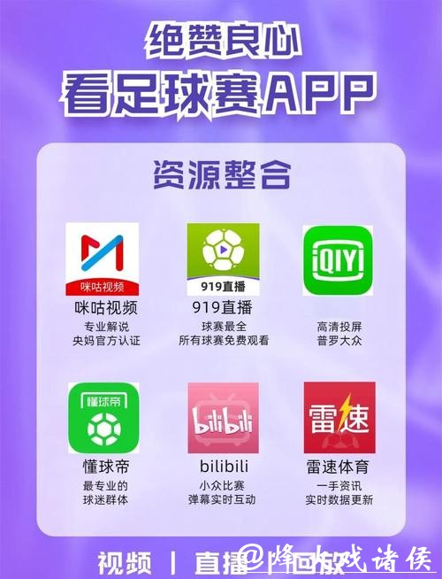 世界杯赛事直播平台推荐，看球省心